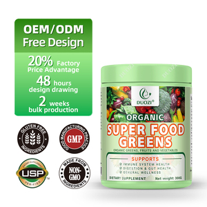 DUOZI Poudre de superaliments verts biologiques 300G Soutien immunitaire et digestif Supplément de fibres alimentaires - Product Image 6