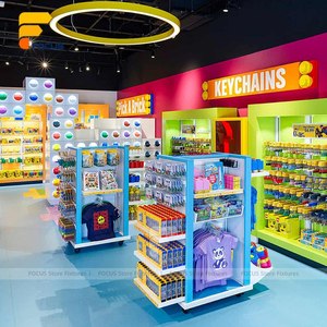 Tùy Chỉnh Bằng Gỗ Trẻ Em Đồ Chơi Cửa Hàng Lịch Thi Đấu Đầy Màu Sắc Trẻ Sơ Sinh Quần Áo Hiển Thị Giá Bán Lẻ Đồ Nội Thất Hợp Thời Trang Bé Trang Phục Cửa Hàng - Product Image 2