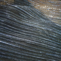 Pleated Lurex Knit Fabric for Lame Dress