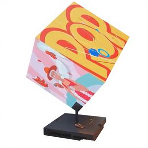 Écran LED magique P2 d'intérieur en forme de cube créatif Résolution 4K Module de panneaux publicitaires 4 5 6 faces Fonction d'affichage d'animation - Product Image 1