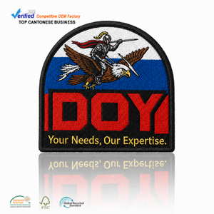 Team Club Kleding Patches Groothandel Op Maat Sportlogo Geweven Patches Met Klittenband Zelfklevend - Product Image 4