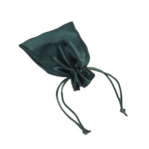 Bolsas de Regalo de Joyería Personalizadas de Lujo Reutilizables de Seda y Satén con Cordón, Bolsas de Almacenamiento al por Mayor - Product Image 4