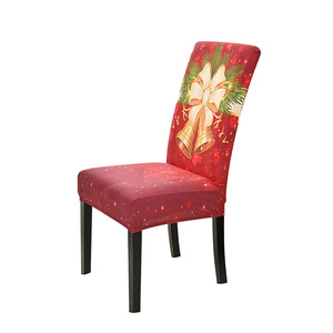Modern Printed Polyester Christmas <b>Chair</b> <b>Covers</b>-Durable Machine Washable Eco-Friendly for Hotel and <b>Wedding</b> <b>Chairs</b> - Product Image 6