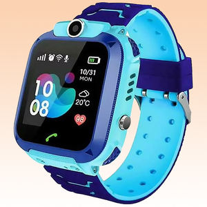 Q12 enfants montre intelligente pour enfants IP67 étanche longue veille SOS alarme jeux mathématiques réponse appel compatibilité de la carte Sim - Product Image 1