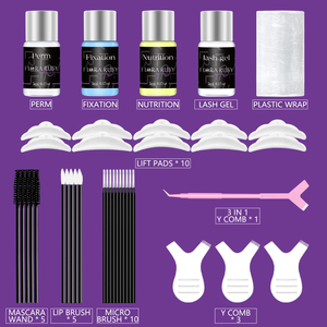 Custom Permanent Brow Perm Wild Eyebrow Lamination Brow Lifting Browlift Lift Perm Products Kit Set Professional Private Label - Product Image 2