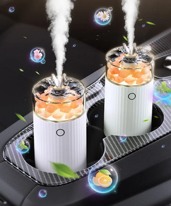 RTSJ 1200 mAh lampada di sale umidificatore macchina per aromaterapia per uso domestico purificatore d'aria quotidiano <span class=keywords><strong>Mini</strong></span> fiore eterno - Product Image 1