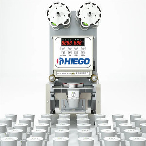 Machine de scellage automatique de gobelets pour l'emballage de jus et de bubble tea - Product Image 2