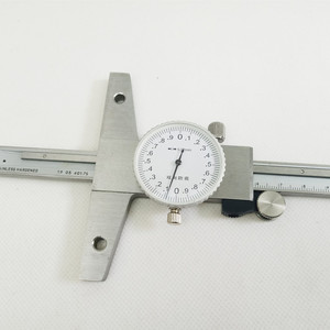 Links <b>Dial</b> Depth <b>Caliper</b> 0-200mm 0-300mm High Precision Measurement Stainless Steel - Product Image 2