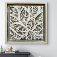 Peintures décoratives pour salon et chambre, tentures murales en écorce tissées à la main, style abstrait moderne minimaliste arctique