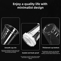 Vasos Desechables de Plástico de 500ml y 700ml, Vasos Desechables de Plástico con Tapas, Vasos Transparentes para Bebidas Frías para Bodas y Fiestas