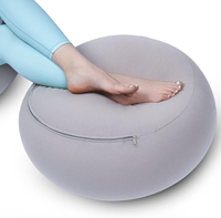 Sillón Individual de Piso Tipo Puff de Gran Venta Personalizado y Colorido con Asiento Comprimido Acolchado y Tapizado en Rosa