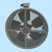 Externer Kühlventilator G280A für Wechselrichter-Dreiphasen-Elektromotoren IP55 Kugellager OEM/ODM 25,4 Lüfterblattdurchmesser 220-415V