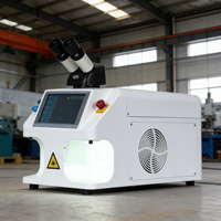 Machine de soudage au laser pour bijoux 200w, machine de soudure au laser pour la réparation de bijoux en or et en argent