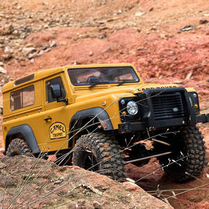 <span class=keywords><strong>Coche</strong></span> de Juguete de Resina Eléctrico de 3 Canales con Control Remoto, Modelo de <span class=keywords><strong>Land</strong></span> <span class=keywords><strong>Rover</strong></span> Defender MN999 a Escala 1:10, Todoterreno con Tracción en las Cuatro Ruedas - Product Image 3