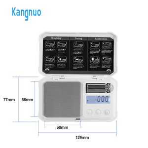 Mini Báscula de Precisión con Pantalla LCD Retroiluminada, 200G 0.01G, Balanza Digital Portátil de Bolsillo para Oro, Diamantes y Joyería - Product Image 5