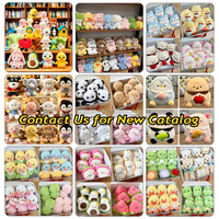 Cartoon dieren 8-inch pluche speelgoed kinderpoppen feestelijke promotionele geschenken fabrikant groothandel voor klauwautomaat arcade prijs
