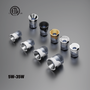 Luminaria LED Empotrable en Techo de 4 Pulgadas con Selección de Color 3 CCT, Construcción de Aluminio IP65, Regulable con Control Remoto y Caja de Conexiones - Product Image 1