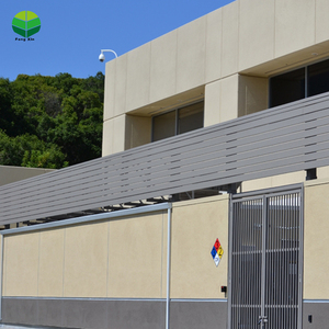 Pannelli elettrici personalizzati Fenc cancelli a traliccio nero moderno in alluminio recinzione esterna in alluminio metallo su misura giardino - Product Image 5