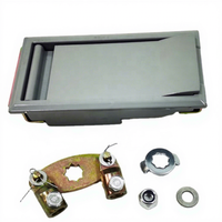 GL-12117 Personnalisé Roulotte Porte Serrure Scellée Loquet Cabinet Carré Bouton-Poussoir Avion Verrouillage