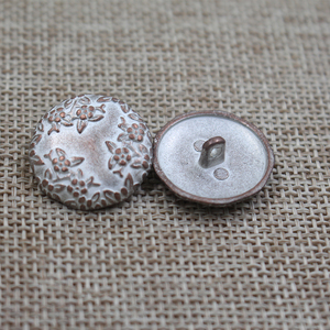 Thiết Kế Thời Trang Mới Kim Loại <span class=keywords><strong>Flower</strong></span> Pattern Antique Nút May Cho Quần Áo - Product Image 5