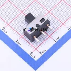 SS-12D10-G050 Slide Switch Through hole Component (THT) Switch Single Pole Double Throw Rectangle Pin Header PC Pin 12.7mm - Product Image 2
