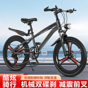 Bicicleta de Montaña para Niños Chaoqiu de 20 Pulgadas con Horquilla de Suspensión, Ruedas de Aleación de Aluminio, Asiento Cómodo, Bicicleta Infantil Unisex - Product Image 2