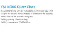 Kedelab KE017 Horloge de laboratoire numérique LCD ABS haute précision multi-environnements, 15 groupes, multicanal, 1s-100h AC