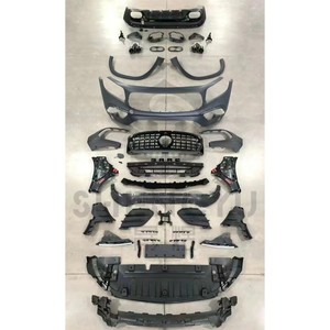 Assemblage de pare-chocs de voiture avant Lèvre arrière Tuyaux d'échappement pour Mercedes benz <span class=keywords><strong>GLB</strong></span> <span class=keywords><strong>classe</strong></span> X247 18 + changement en GLB45 AMG Style Modifier - Product Image 1
