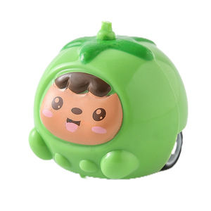 Coche de juguete de fricción con forma de tomate, 4x3,6x2,3 cm, de plástico, para niños de 2 a 4 años, unisex - Product Image 5