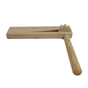 Wooden <b>Scraper</b> Musical Instrument For Children 2 To 4 Years Natural <b>Wood</b> Color Orff Instrument Turntable Design - Product Image 4