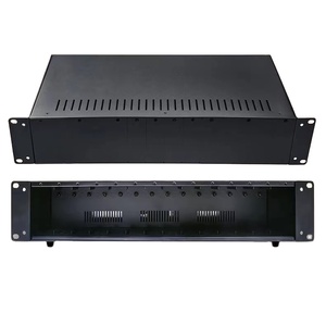 Hot Popular 2U 14 Ports 19 Inch Single <b>Ethernet</b> Fiber Media Converter Rack Mount Chassis - Product Image 6
