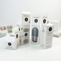 Boîtes en carton ondulé recyclables, design pliable, impression de logo personnalisée, papier 350 g/m², revêtement UV, pour cadeaux de vente au détail