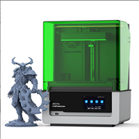 Автоматический 3D-принтер UniFormation GK3 PRO DLP с новой технологией фотополимеризации, областью печати 0.3'', встроенной системой нагрева, фильтром запахов, USB, для самостоятельной сборки, совместим с PLA