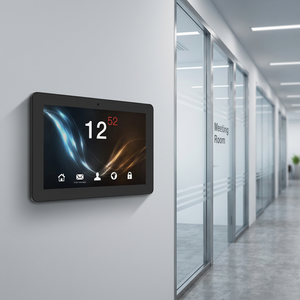OEM Factory <b>10</b>.1 Inch <b>Android</b> Meeting Room Booking <b>Tablet</b> Wall Mount Smart Office Panel for Corporate - Product Image 1