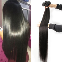 Extensions de cheveux humains humains, Extensions de cheveux humains, tirées à cuticules alignées, qualité supérieure, 11A