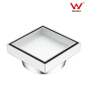 Hiện đại 100*100mm phòng tắm cống sàn gạch vuông chèn với bề mặt được đánh bóng 80mm nước Outlet cho phòng tắm - Product Image 5