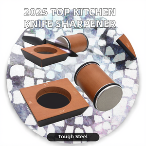 2025 סכין מטבח עמיד נירוסטה מחורר יהלום מגנטי מתגלגל חיתוך אבן עבור 5 זוויות - Product Image 3