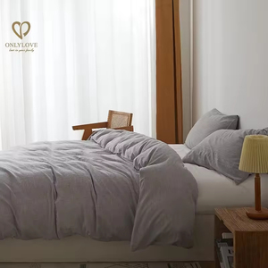 Vente en gros <span class=keywords><strong>de</strong></span> linge <span class=keywords><strong>de</strong></span> lit <span class=keywords><strong>de</strong></span> qualité supérieure pour la maison, ensemble <span class=keywords><strong>de</strong></span> couette moderne, taie d'oreiller grise, draps <span class=keywords><strong>de</strong></span> lit, couleur et taille personnalisées - Product Image 3