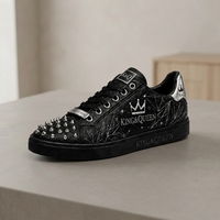 Baskets plateforme en cuir pour femmes, à lacets, toutes saisons, mode décontractée, confortables, amortissantes, antidérapantes, pour la marche