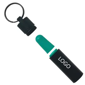 P10 tubo in alluminio tappo orecchio di protezione cassa in metallo contenitore contenitore con isolamento acustico per moto tappi per le orecchie