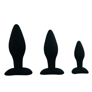 Mejor Popular principiante aficionado estimular placer silicona Butt Plug Anal gota para hombre y mujer - Product Image 3