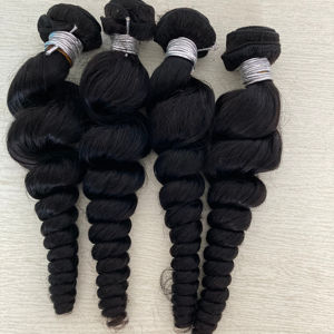 ผมบราซิลเลี่ยนแท้แบบ Remy  ความยาว 10"-40"  ลอนคลาย  100% ผมมนุษย์  ไม่หลุดร่วง/ไม่พันกัน  เกรด 8A-10A - Product Image 1