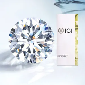 Lab Created VVS VS1 0.3CT 0.5CT 0.8CT 1CT 1.5CT 2CT 3CT 4CT 5CT 6CT HPHT CVD Synthetic IGI GIA Certified Lab Grown Diamond