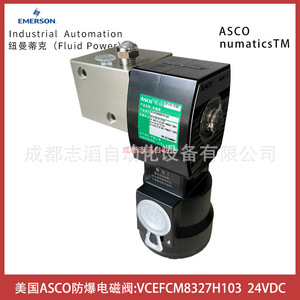 Vanne solénoïde Asco VcefcM8327H103 24Vdc, antidéflagrante, usage industriel - Product Image 4