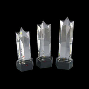 Star Crystal Award Premium Trofeos Medallas Placas - Product Image 1