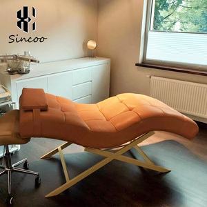 Manufacturer Modern Custom Design Lash Bed Curved Spa Beauty Facial Bed 300kg Load Capacity Beauty Salon Electric Lash Bed - Product Image 1