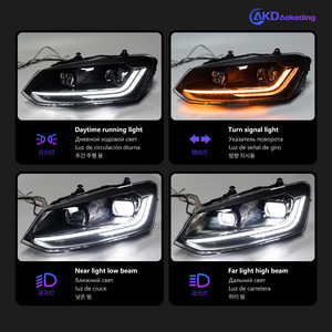 2011-2018 Modification de l'assemblage Shiyu des phares à LED applicables Volkswagen POLO avec lentille de feux diurnes et clignotant - Product Image 4