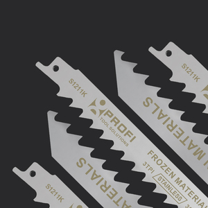 Lame de <span class=keywords><strong>scie</strong></span> <span class=keywords><strong>sabre</strong></span> en acier inoxydable de qualité alimentaire pour <span class=keywords><strong>viande</strong></span> congelée, 3TPI, pour découpe d'os et transformation de la <span class=keywords><strong>viande</strong></span>, 12 pouces (305 mm), de rechange - Product Image 2