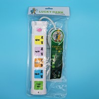 Soket Colokan Listrik Panas, Ekstensi Multi Soket Daya dengan USB