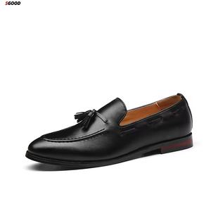 Zapatos Mocasines de Cuero de Becerro Vintage para Hombre, Elegantes Mocasines con Hebilla de Araña, Punta de Acero, para Boda, Fiesta, Caballero - Product Image 6